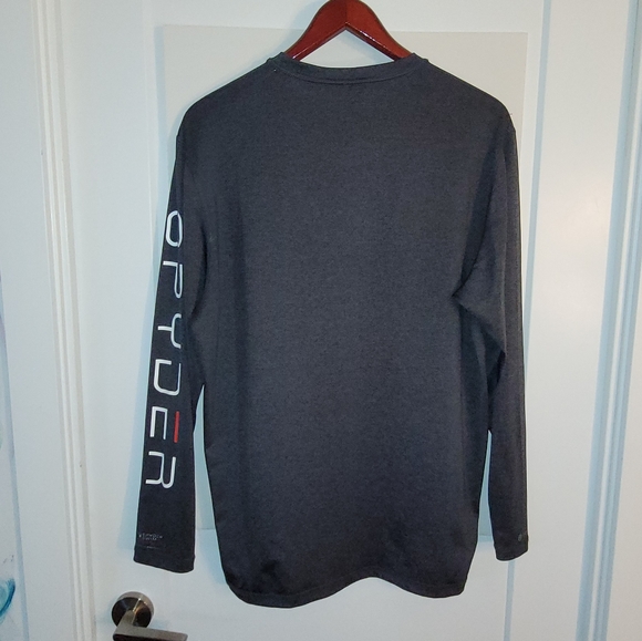 Spyder rashguard long sleeve shirt large mens - Picture 6 of 8